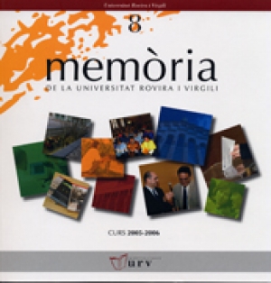 Memòria de la Universitat Rovira i Virgili. Curs 2005-2006