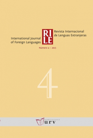 Revista Internacional de Lenguas Extranjeras, 4