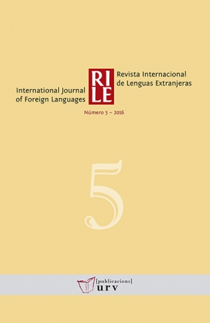 Revista Internacional de Lenguas Extranjeras, 5