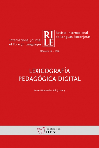 Revista Internacional de Lenguas Extranjeras, 10