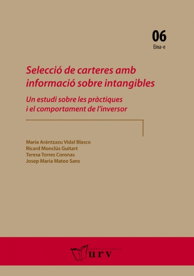 Selecció de carteres amb informació sobre intangibles