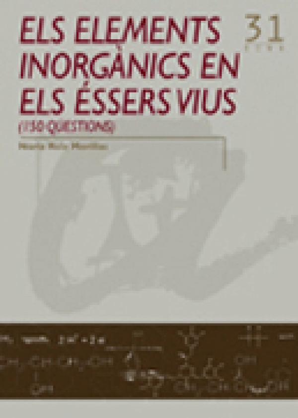 Els elements inorgànics en els éssers vius. 150 qüestions