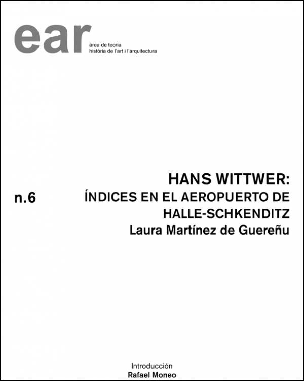 Hans Wittwer: índices en el aeropuerto de Halle-Schkenditz