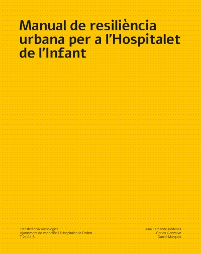 Manual de resiliència urbana per a l'Hospitalet de l'Infant