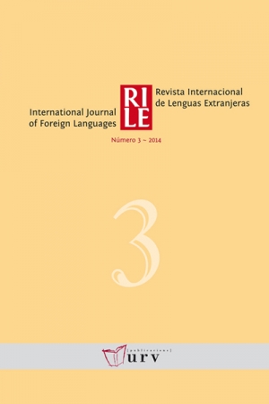 Revista Internacional de Lenguas Extranjeras, 3